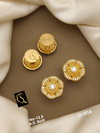 Fancy Micro Ad Tops Gold Earrings Catalog